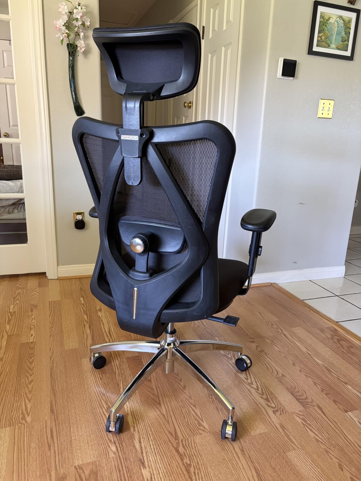 SIHOO M18 Ergonomic Office Chair, Upgraded Wheels, Mesh Back Desk Chair customer photo 2