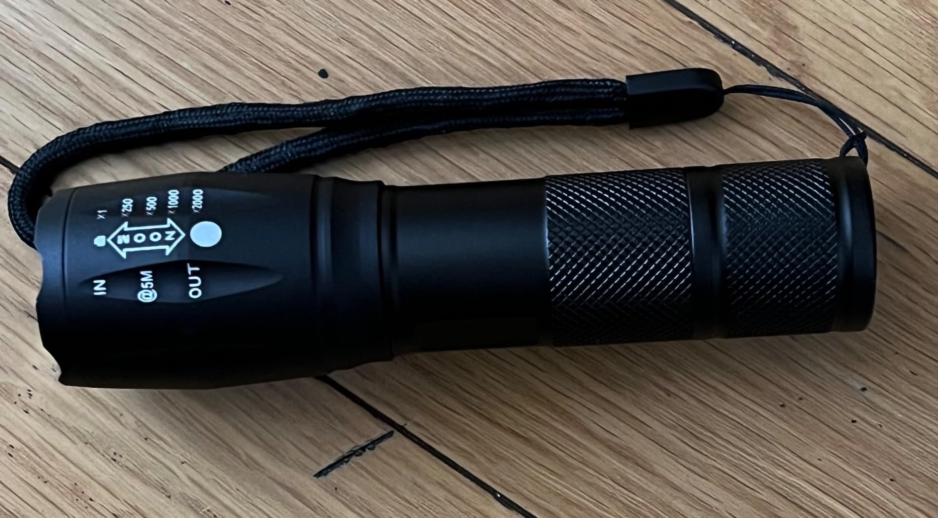 Rechargeable Flashlights High Lumens, Super Bright Tactical Flashlight 3 Modes with Power Display, Waterproof Zoomable LED Flash Light for Home Emergencies Camping Hiking customer photo 2