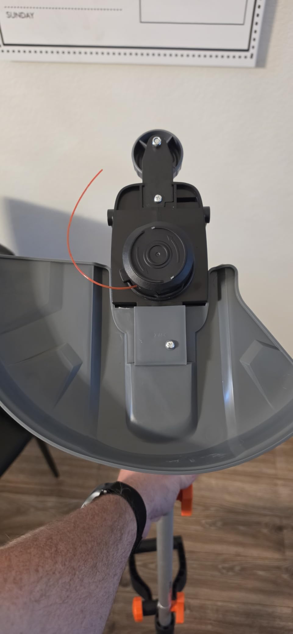 Electric Weed Wacker Eater Cordless Battery Powered String Trimmer Whacker customer photo 1
