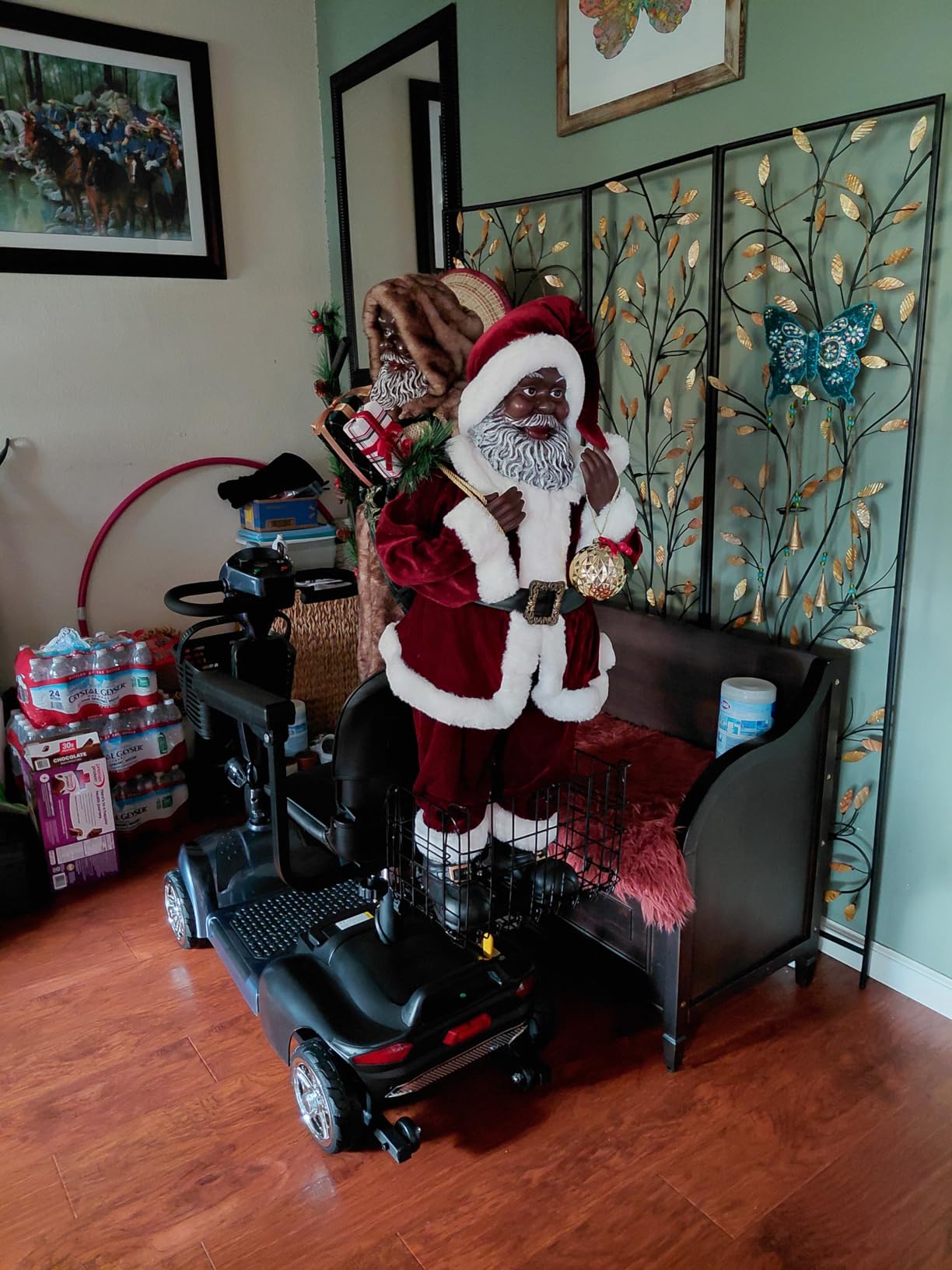 Mobility Scooter for Seniors & Adults, 4 Wheel Foldable Scooter customer photo 2
