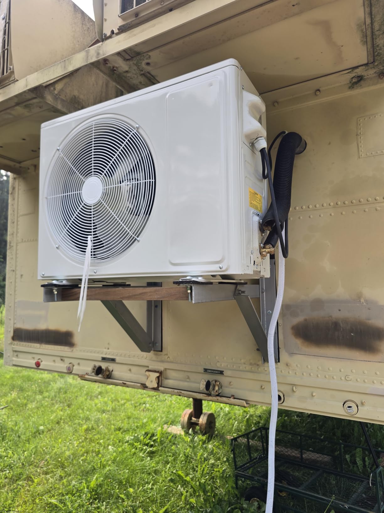 12000BTU Mini Split Air Conditioner Heat Pump, 19 SEER2 Inverter Compressor AC Unit Cools Rooms up to 750 Sq. Ft, 115V Ductless Split AC with Pre-Charged Condenser & Installation Kit(White) customer photo 1
