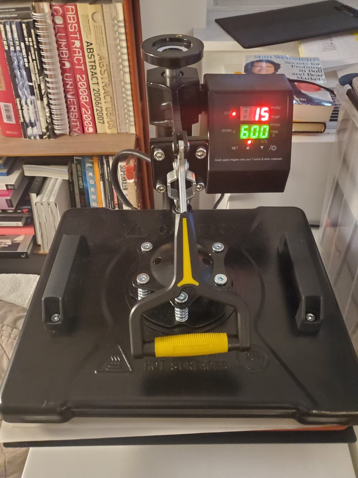 Slendor 15x15 inch 5 in 1 Swing Away Heat Press Machine for T Shirts customer photo 2