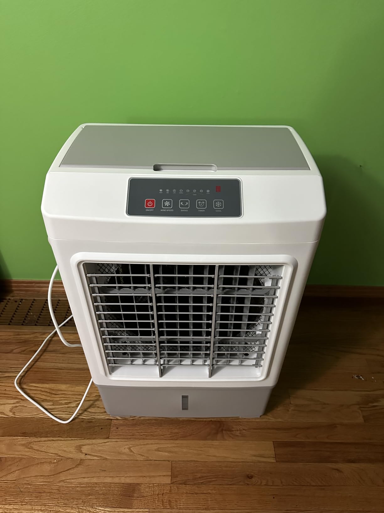 Windowless Air Conditioner Portable 1800CFM w/4 Modes&3 Speeds, 15H Timer, 3 Gal Tank for 24H Cooling 600Sq.Ft, 120°Swing Swamp Cooler Air Conditioner, Evaporative Air Cooler No Hose for Room customer photo 2