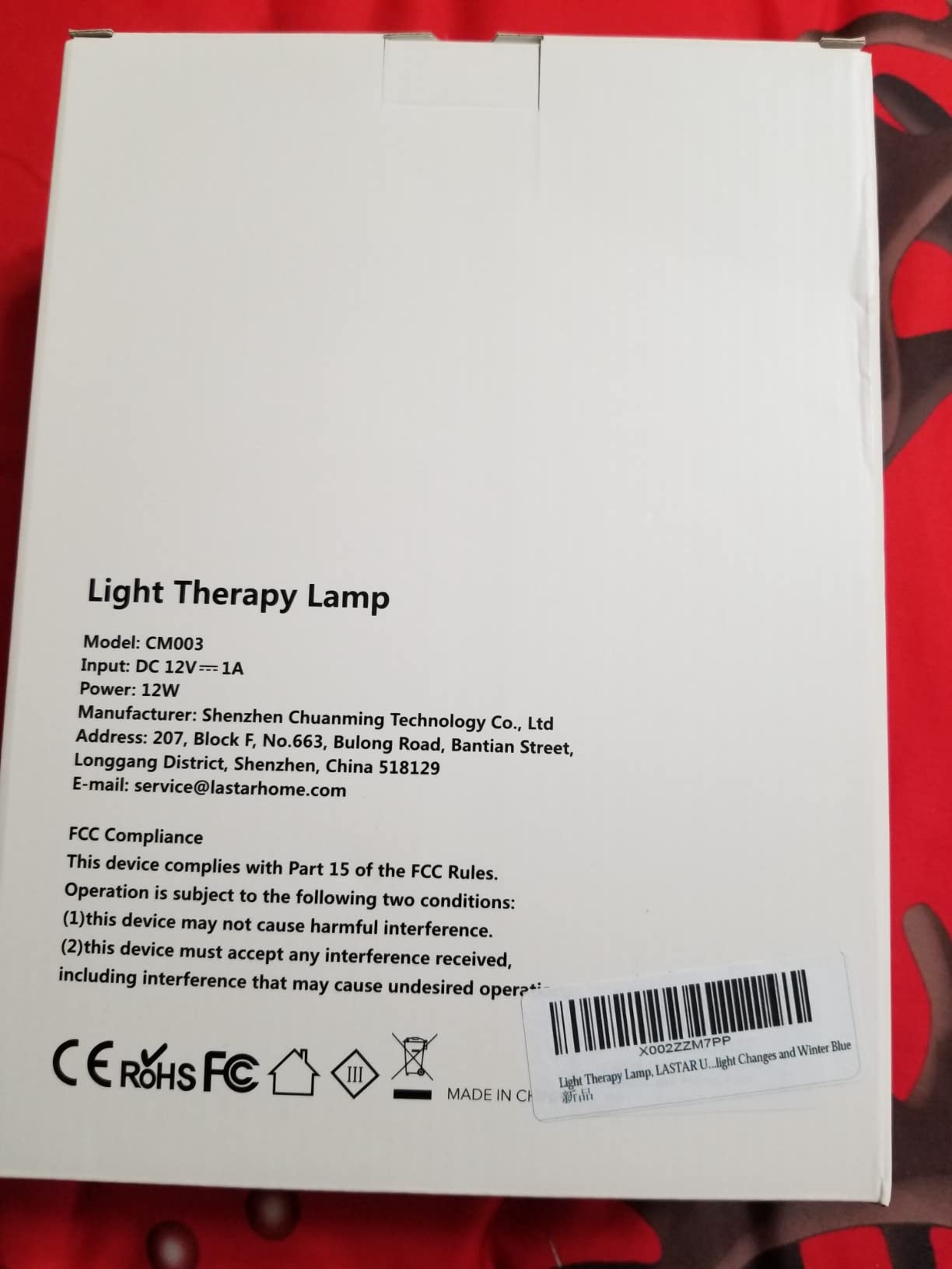 LASTAR 10000 Lux Full Spectrum Sun Lamp, UV-Free Natural Daylight Lamp for Home Office, 4 Color Temperatures (3000K-6500K), 5 Brightness Levels, 4 Timer Settings, Desk or Wall Mount Sunlight Lamp customer photo 1