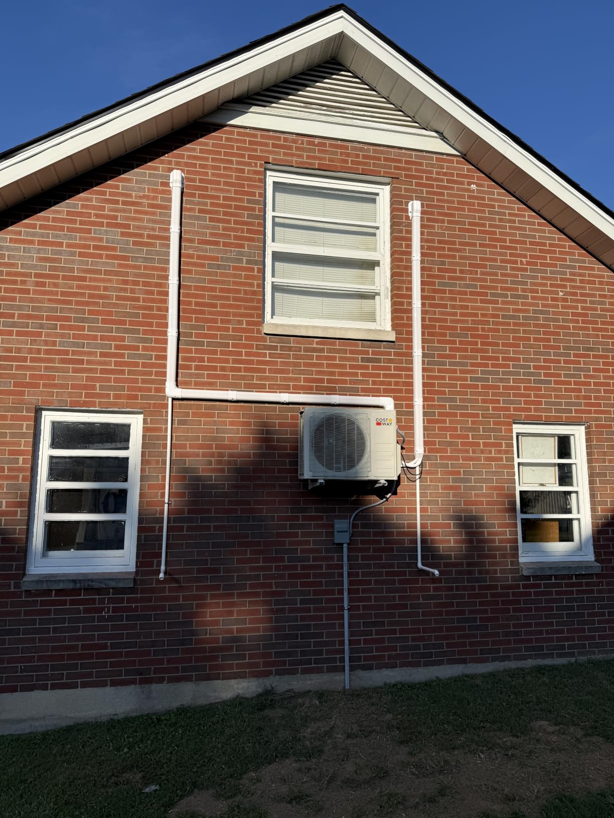COSTWAY 20K Dual 2 Zone Mini Split AC/Heating System, 23 SEER2 12k+12k BTU customer photo 1