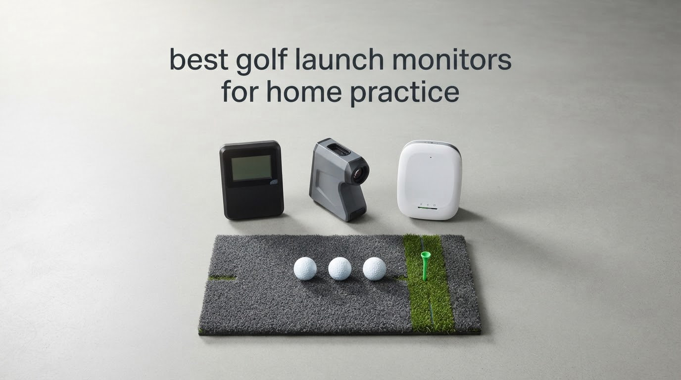 best golf launch monitors for home practice