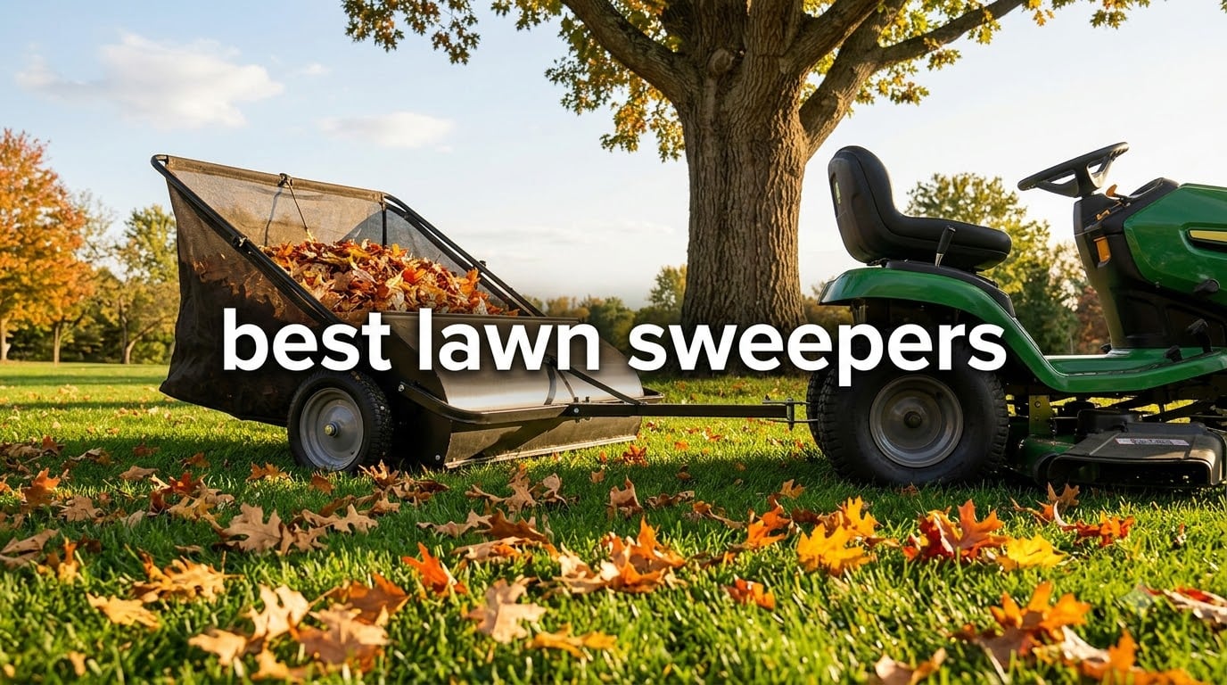 best lawn sweepers
