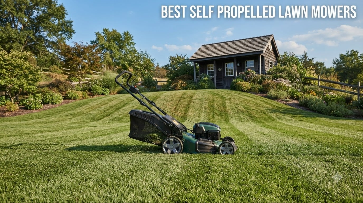best self propelled lawn mowers