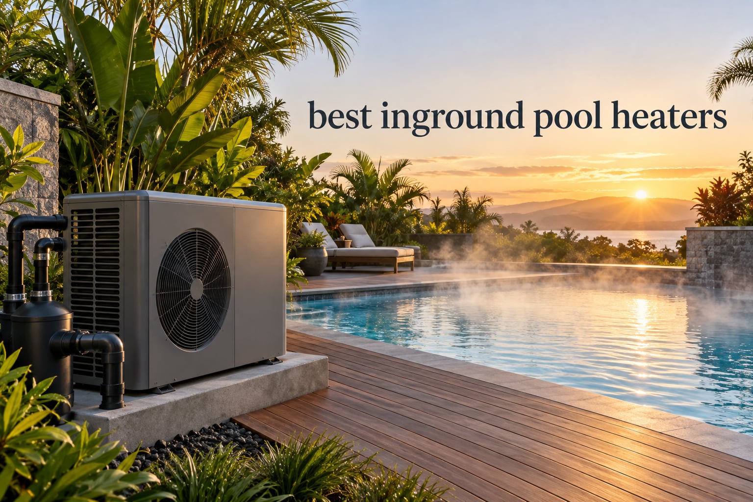 best inground pool heaters