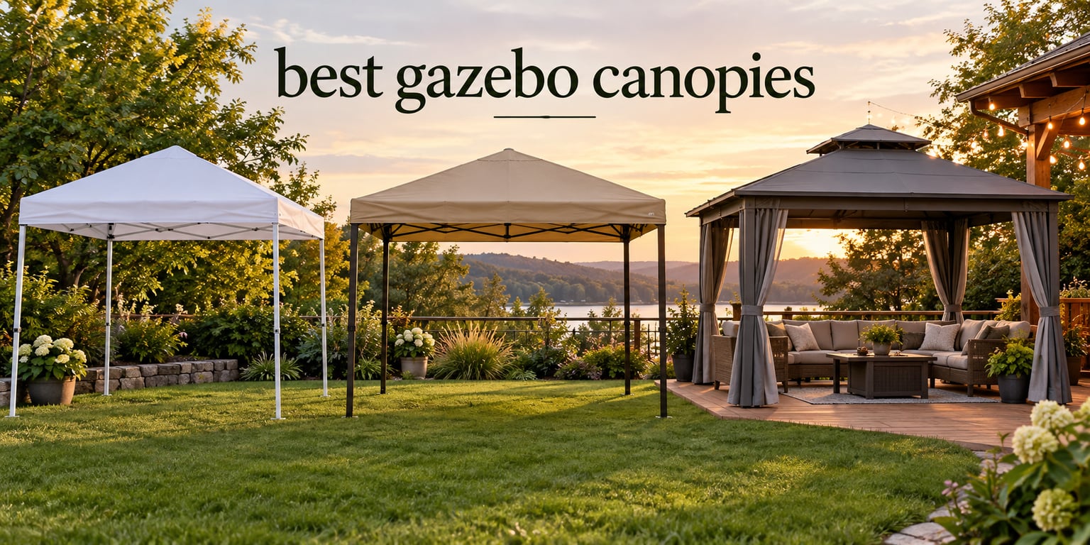 best gazebo canopies