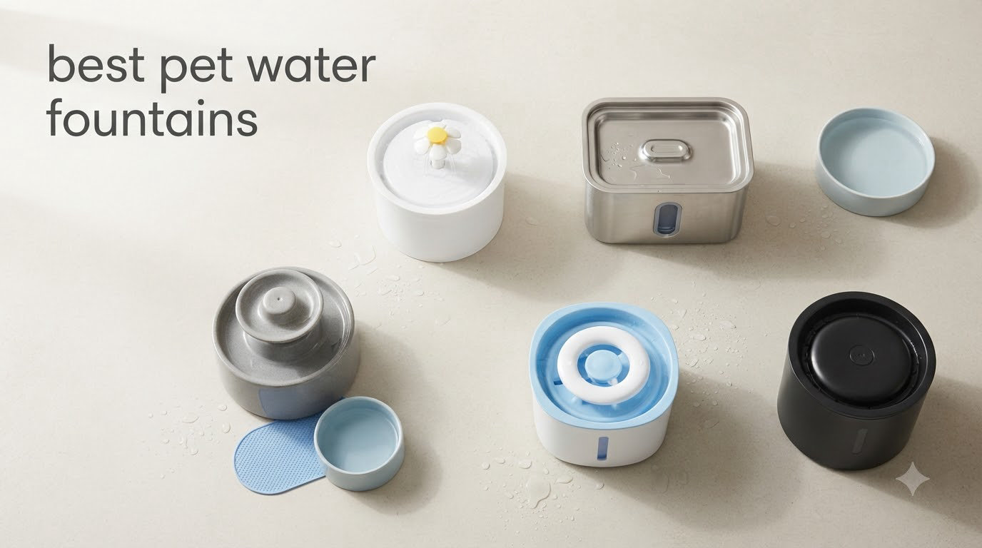 best pet water fountains
