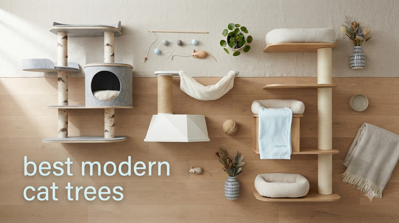 best modern cat trees