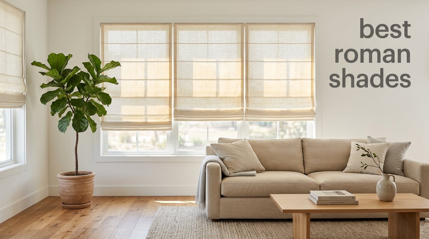 best roman shades