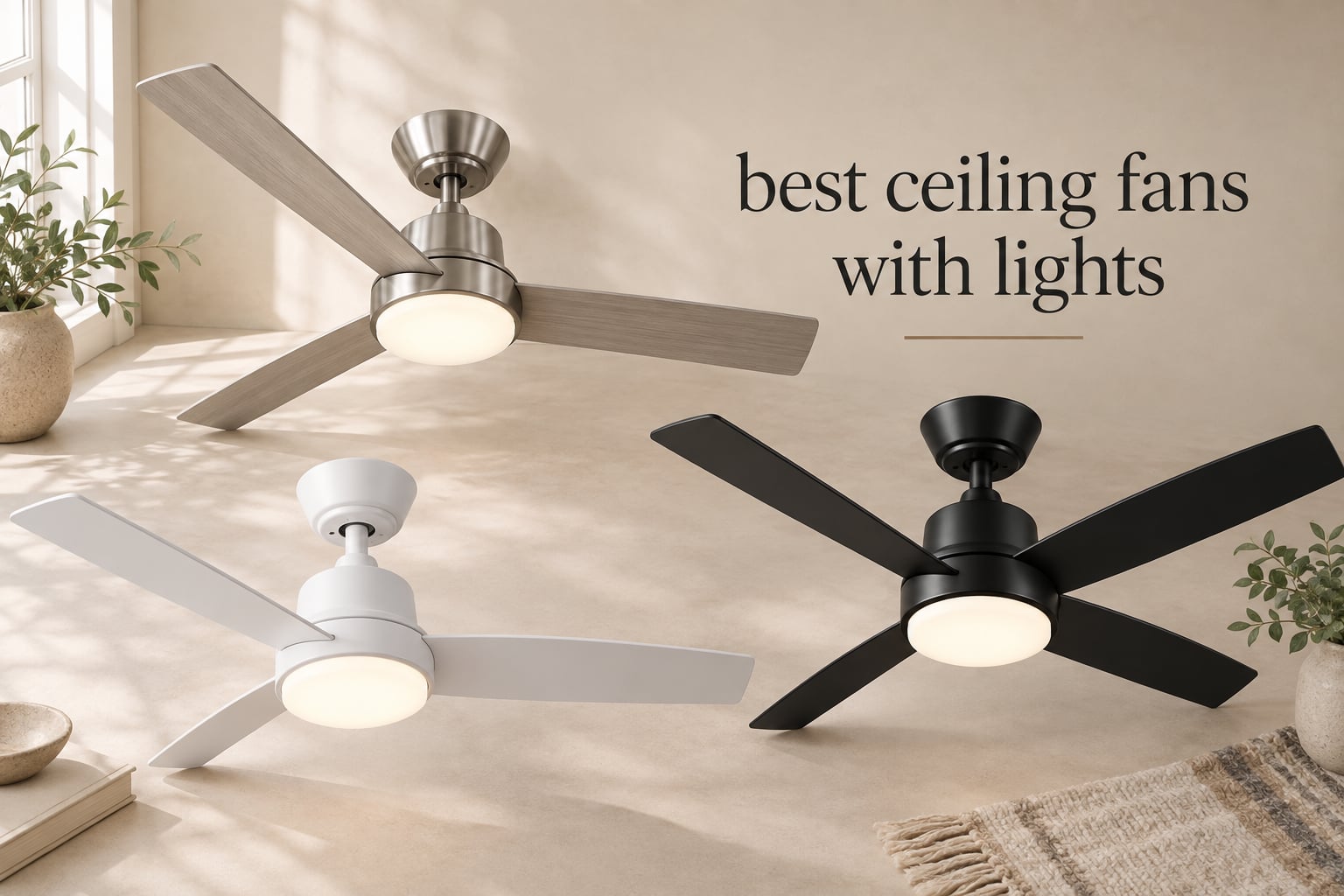 best ceiling fans with lights