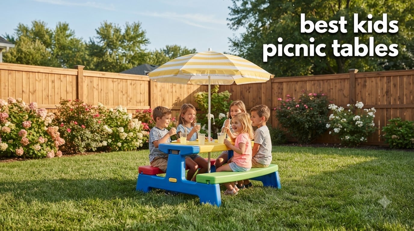 best kids picnic tables