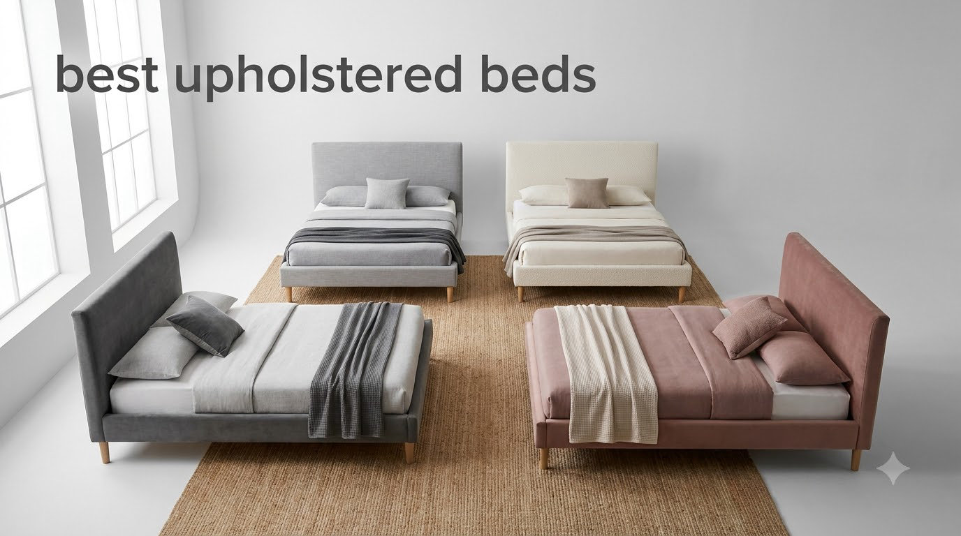 best upholstered beds