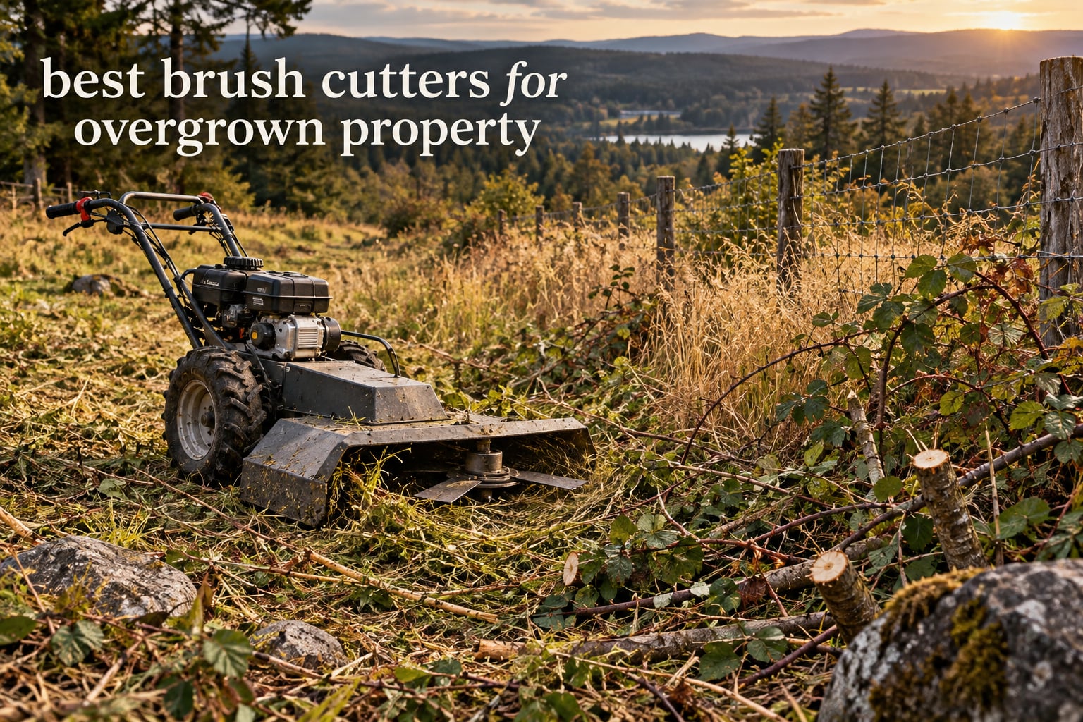 best brush cutters for overgrown property
