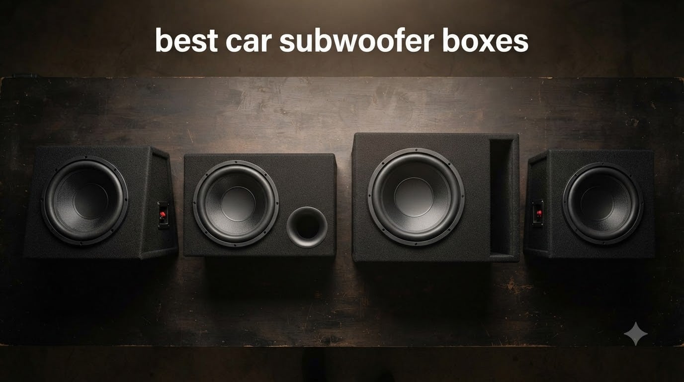 best car subwoofer boxes