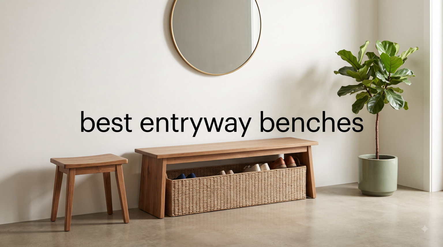 best entryway benches