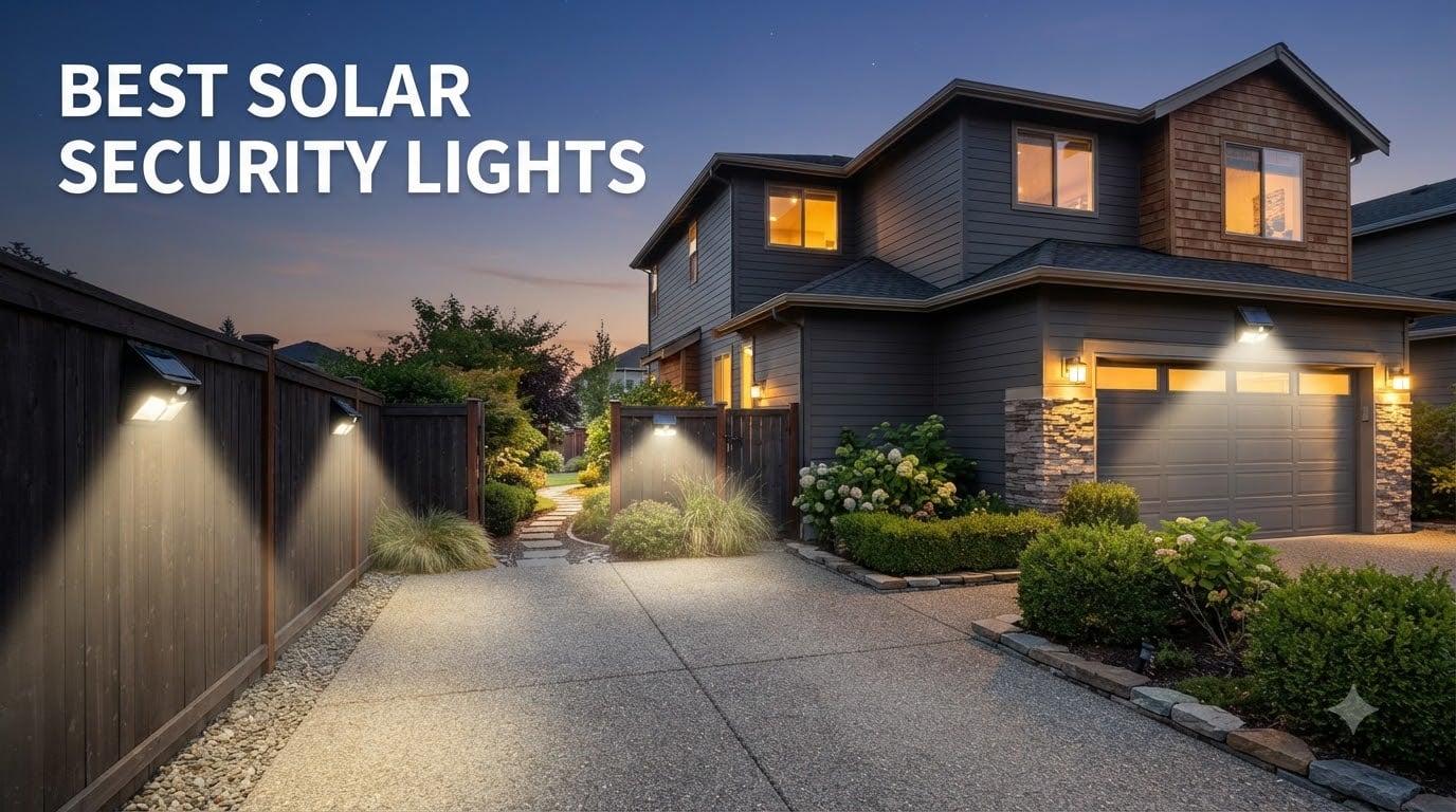 best solar security lights