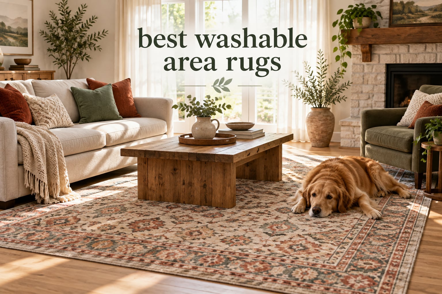 best washable area rugs