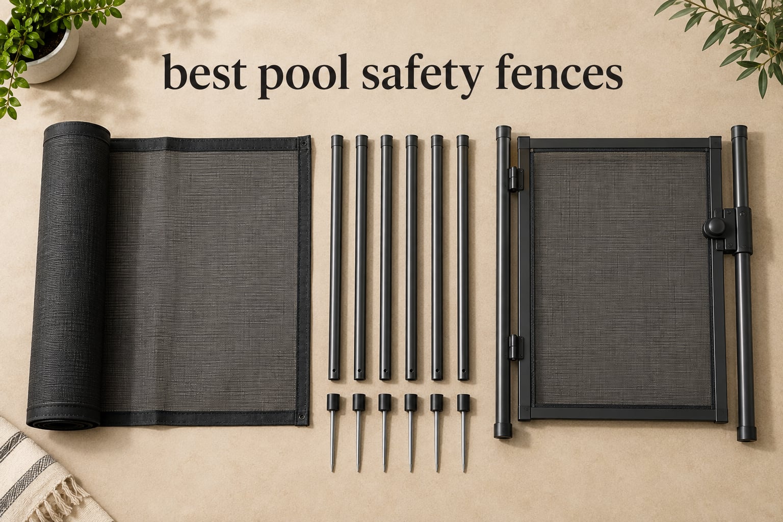 best pool safety fences
