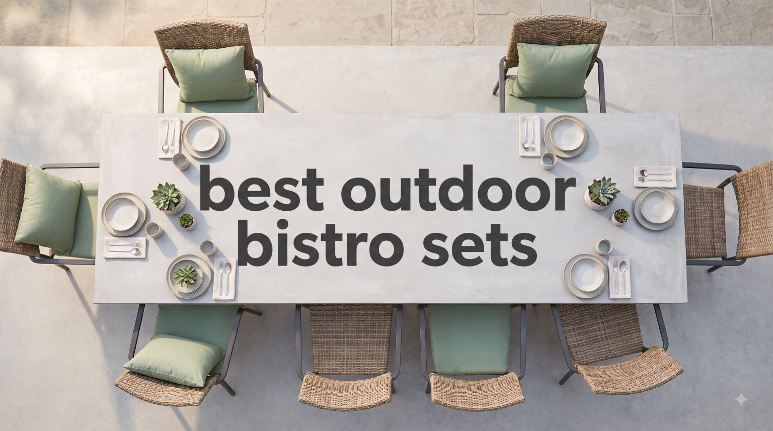 best outdoor bistro sets
