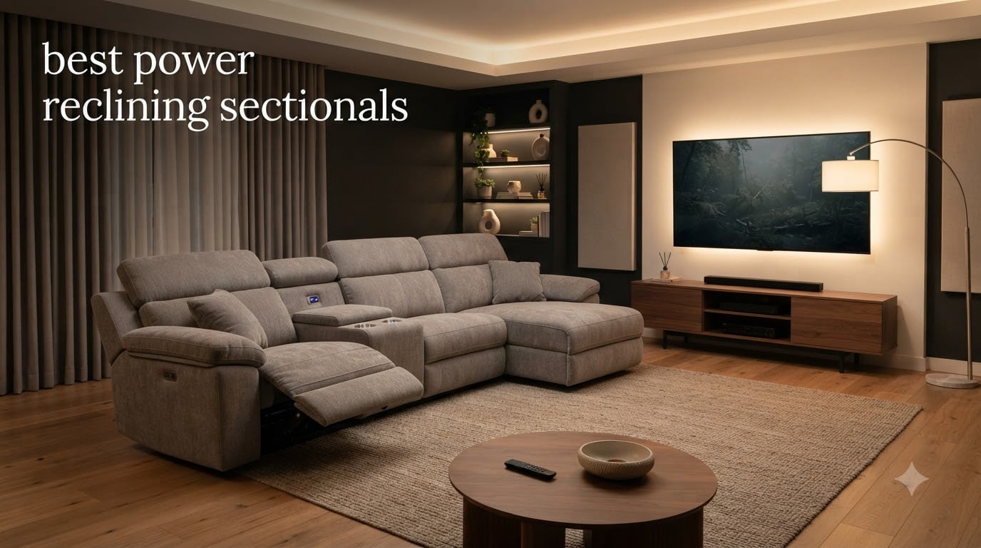best power reclining sectionals