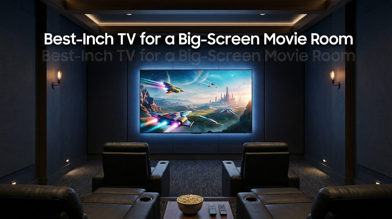 Best 98-Inch TV for a Big-Screen Movie Room