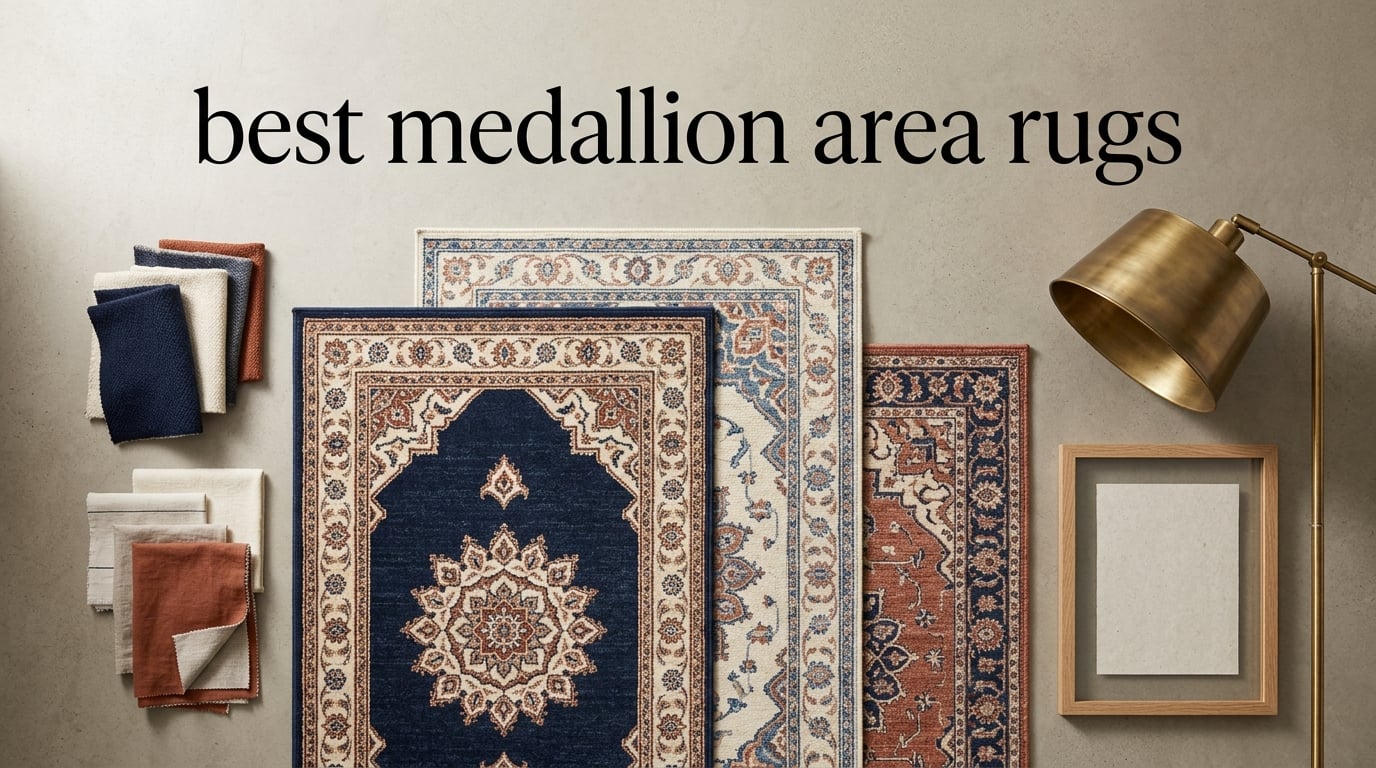 best medallion area rugs