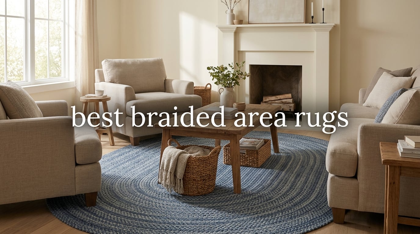 best braided area rugs