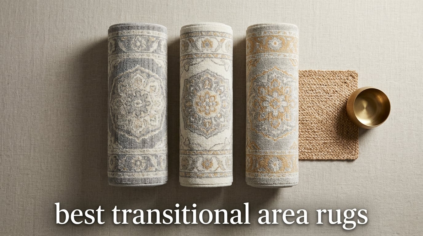 best transitional area rugs