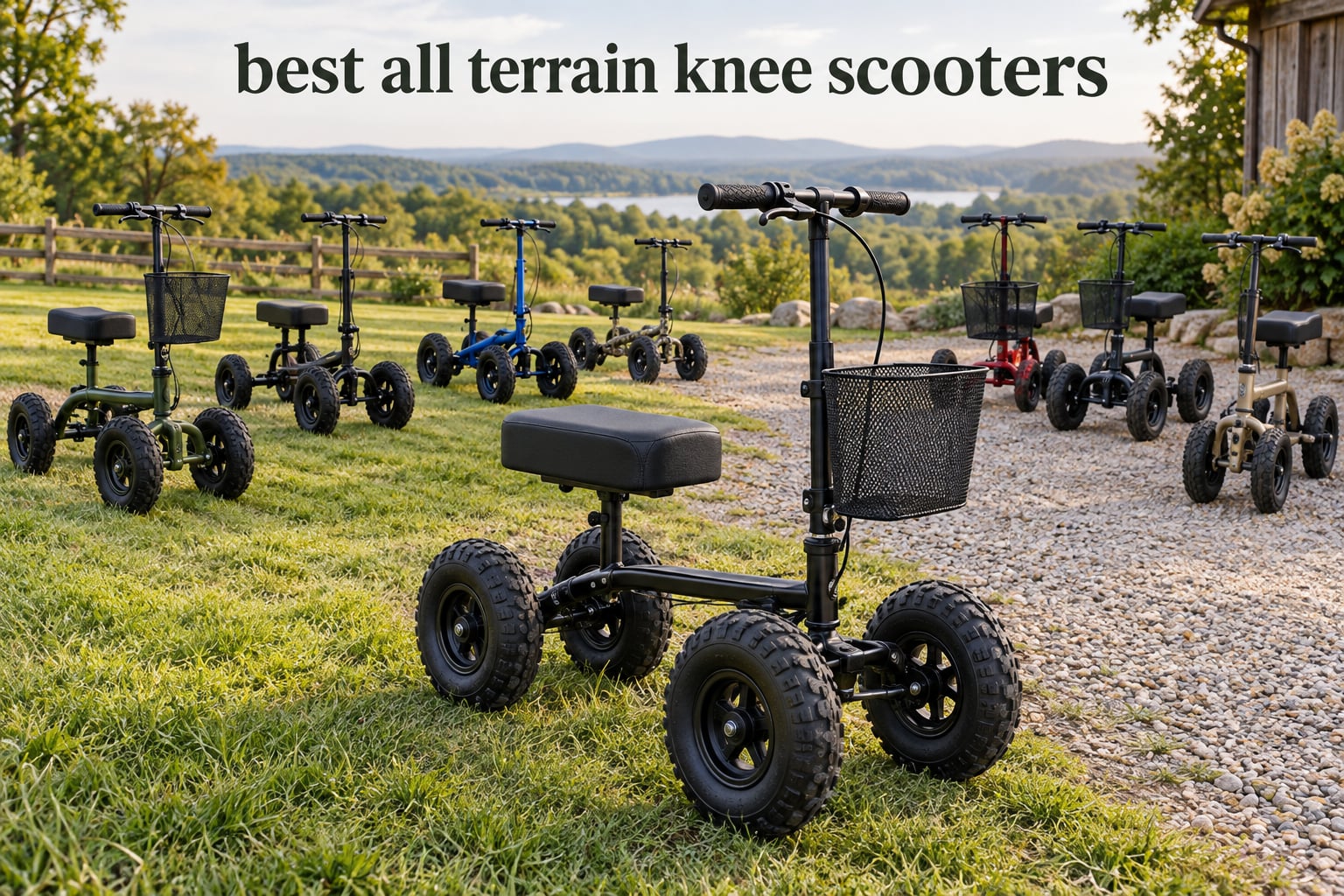 best all terrain knee scooters