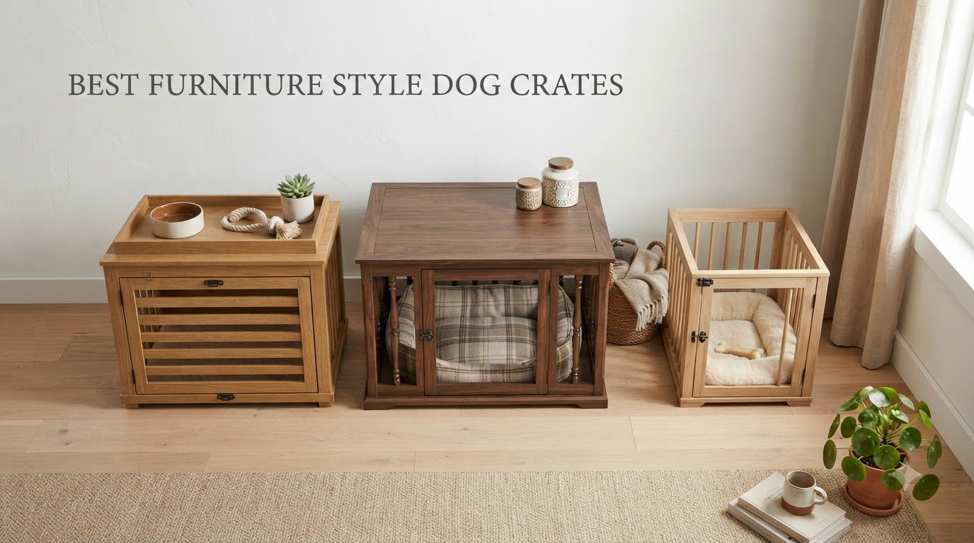 best furniture style dog crates
