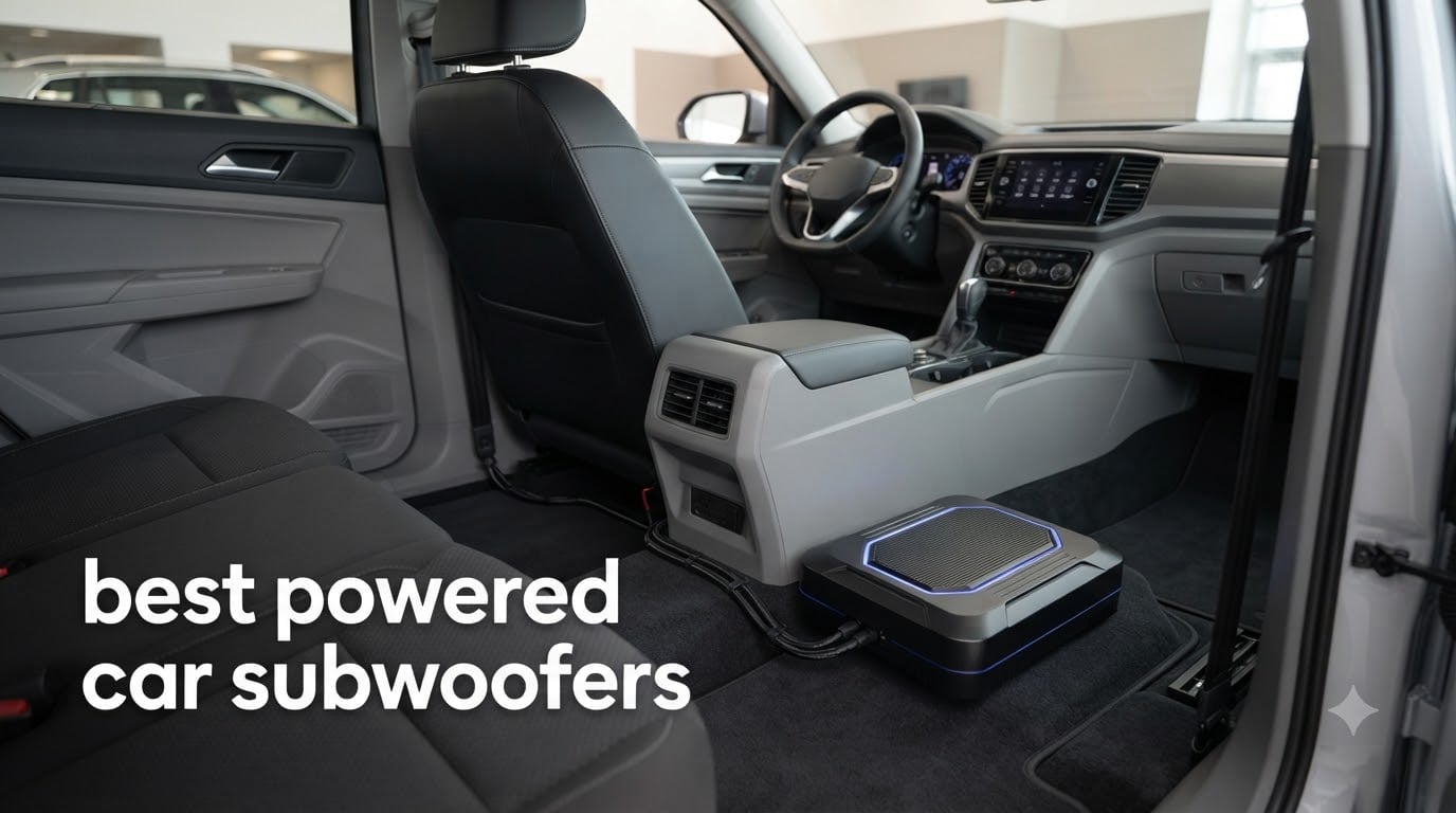 best powered car subwoofers