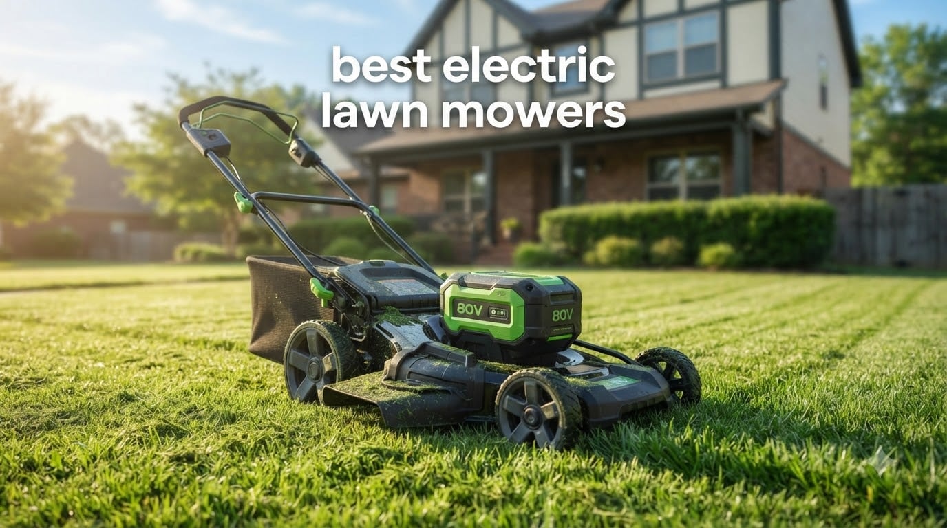 best electric lawn mowers