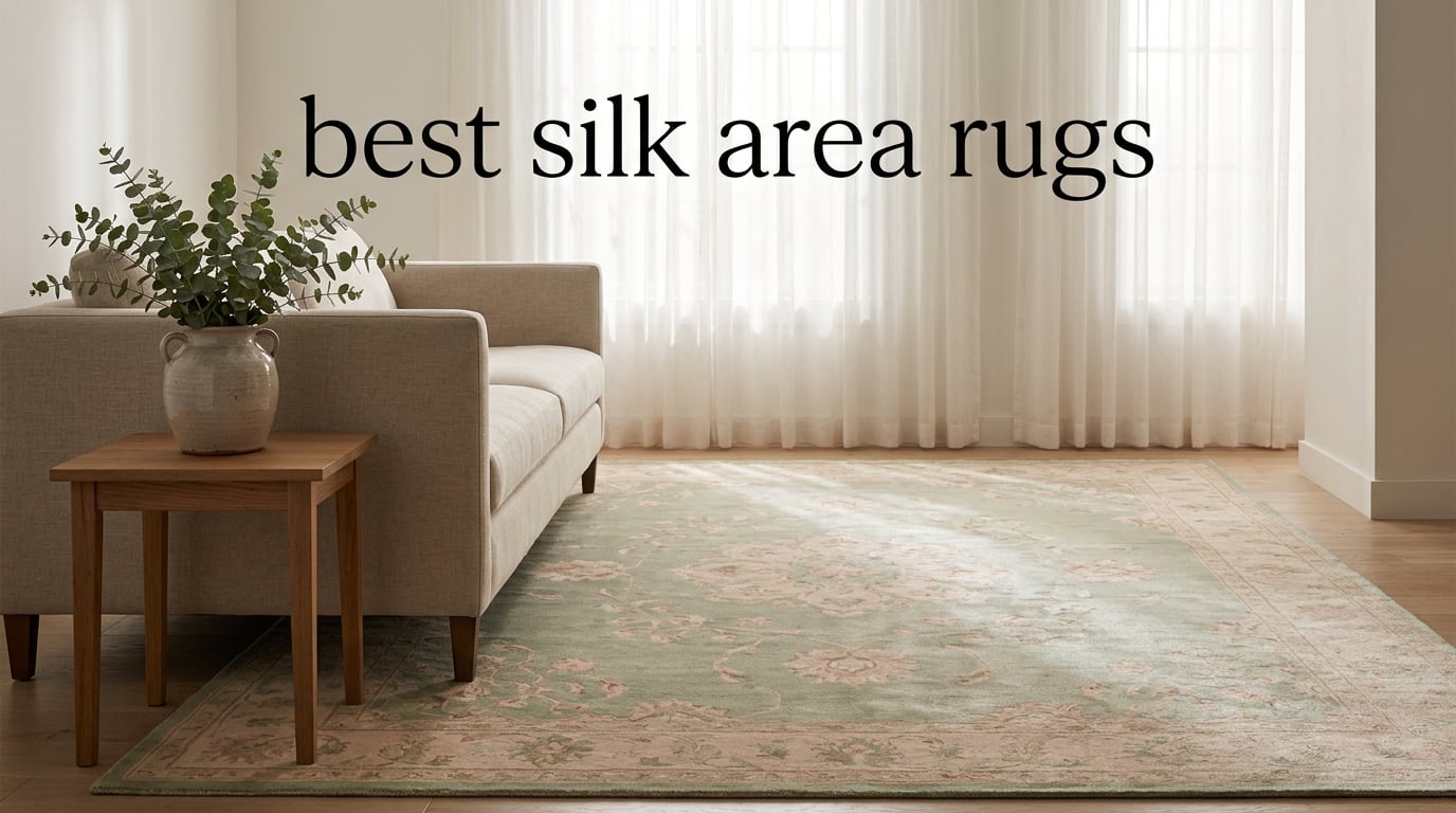 best silk area rugs