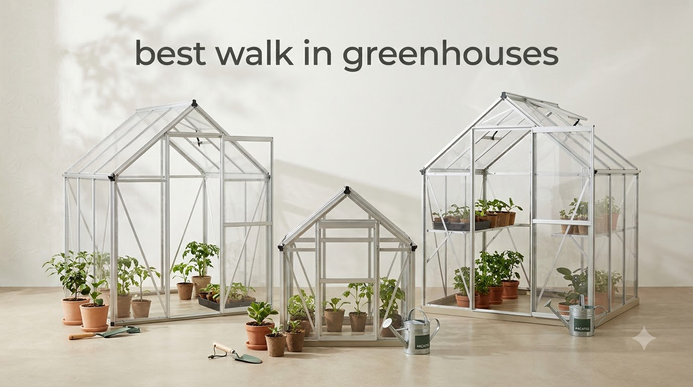 best walk in greenhouses