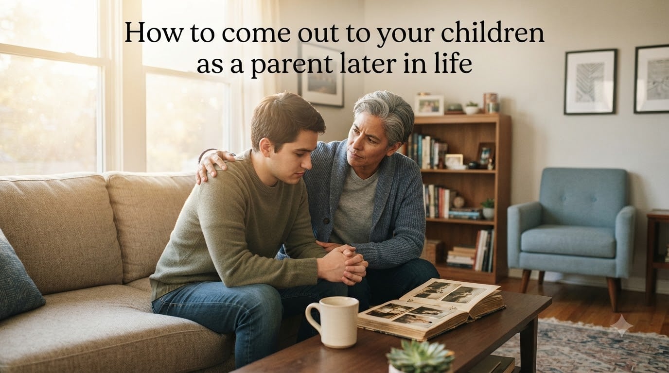 How to come out to your children as a parent later in life