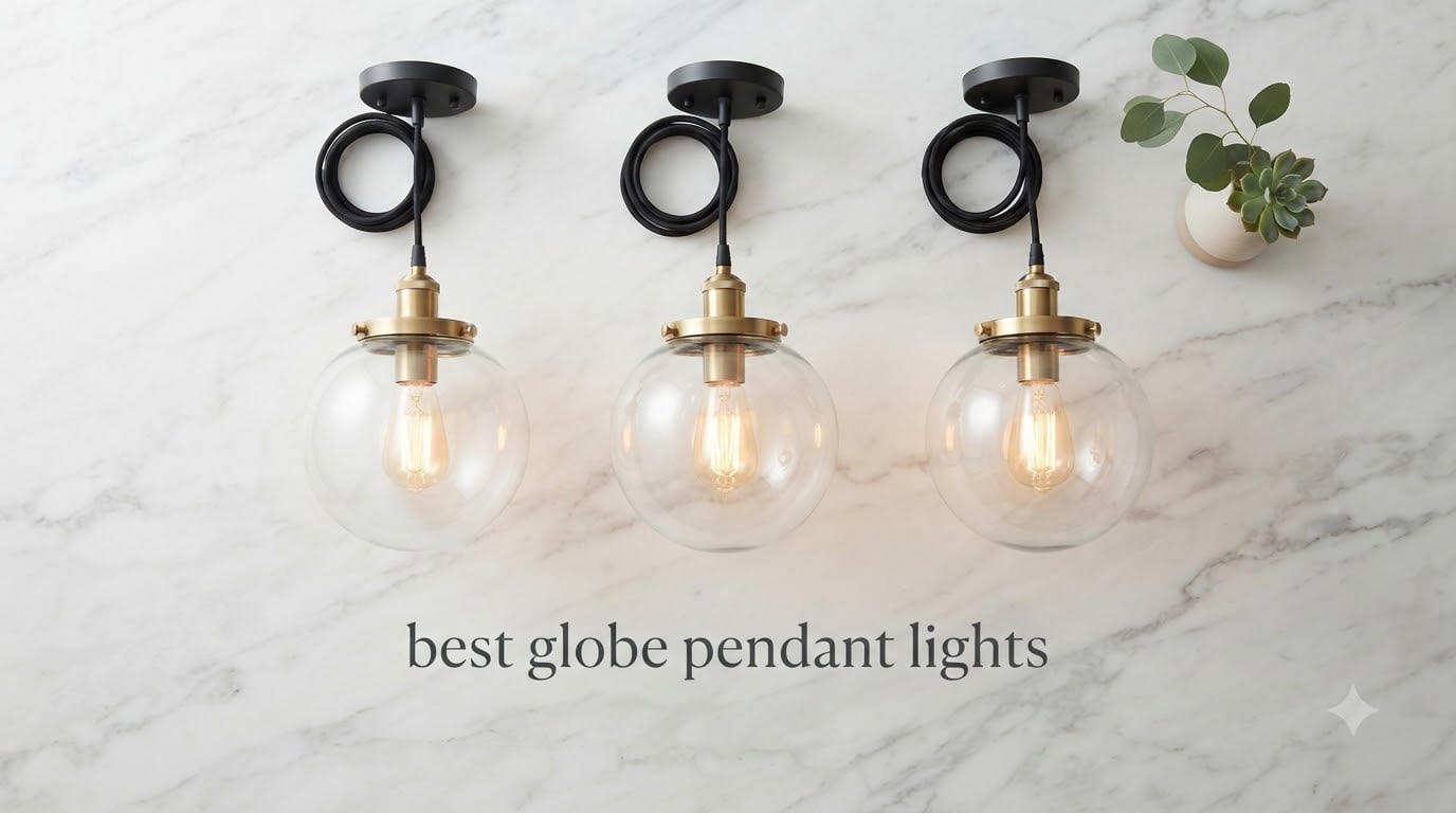 best globe pendant lights