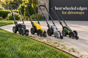 best wheeled edgers for driveways