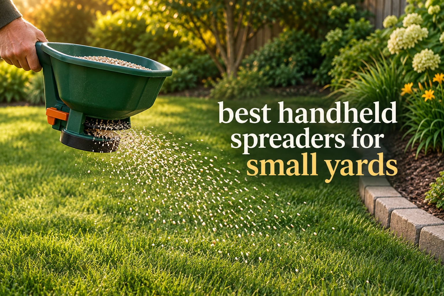 best handheld spreaders for small yards