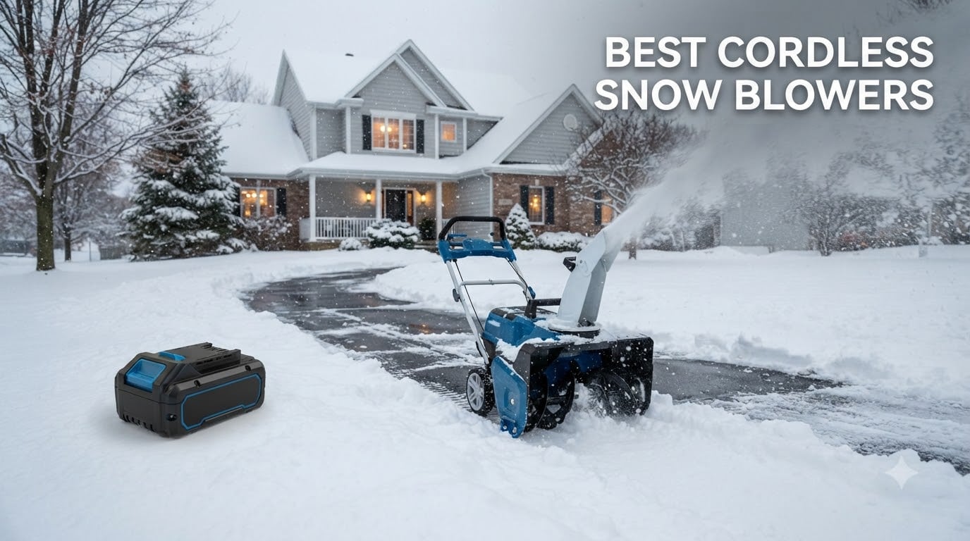 best cordless snow blowers