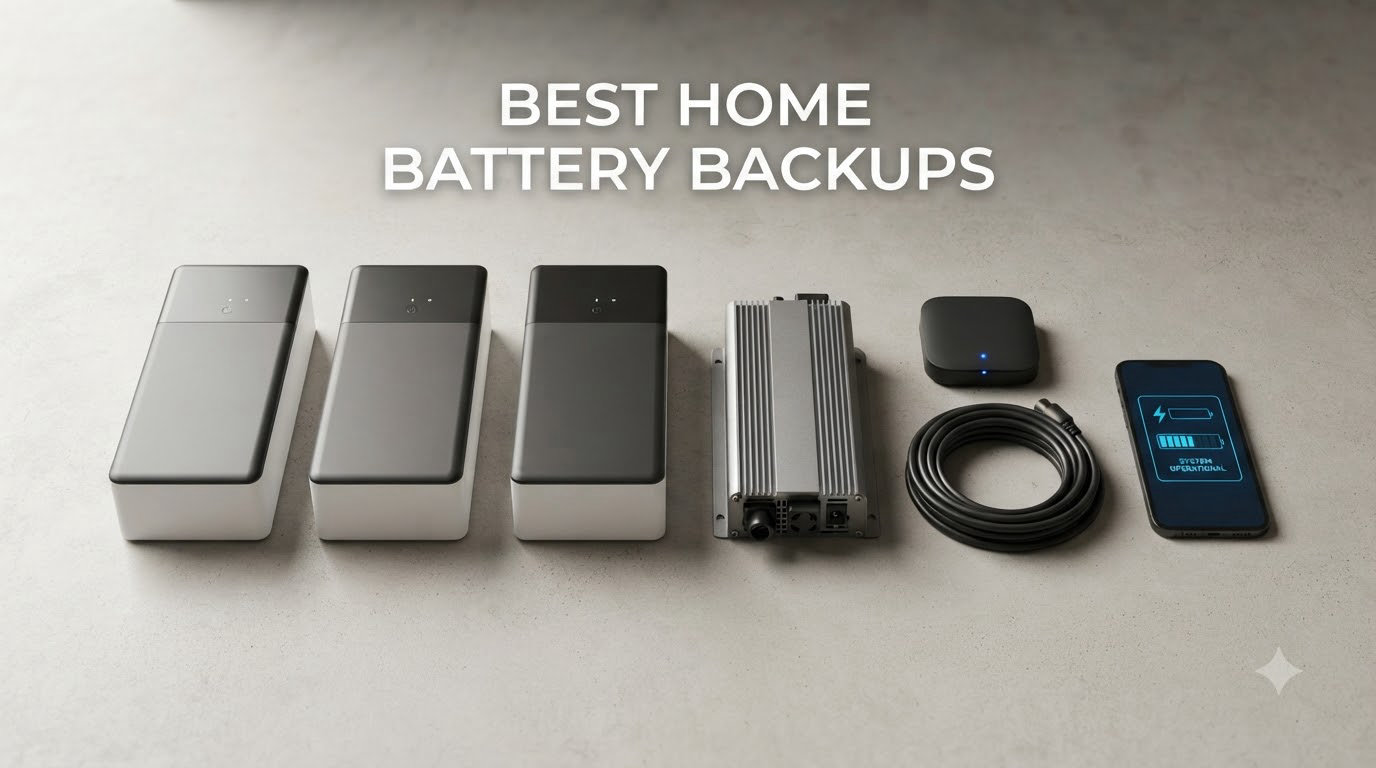 best home battery backups