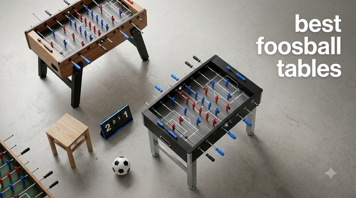 best foosball tables