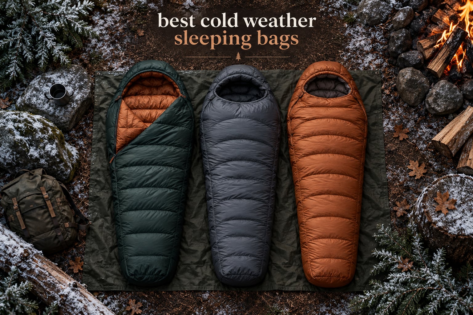best cold weather sleeping bags