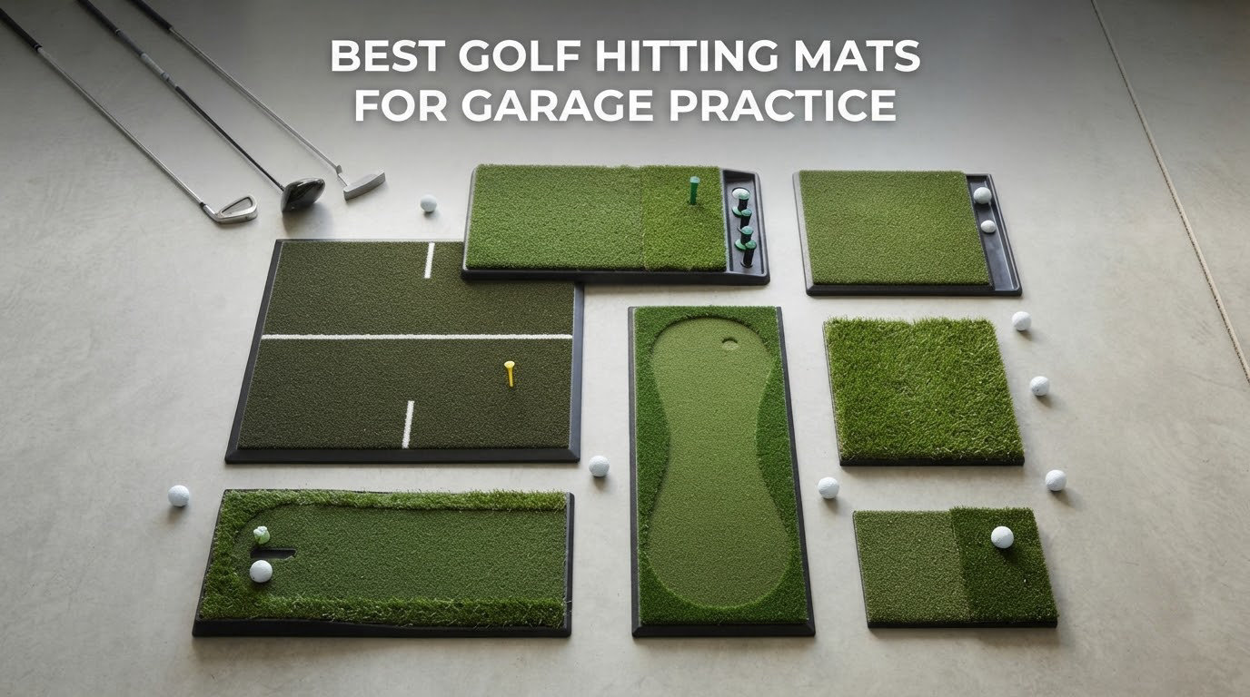 best golf hitting mats for garage practice