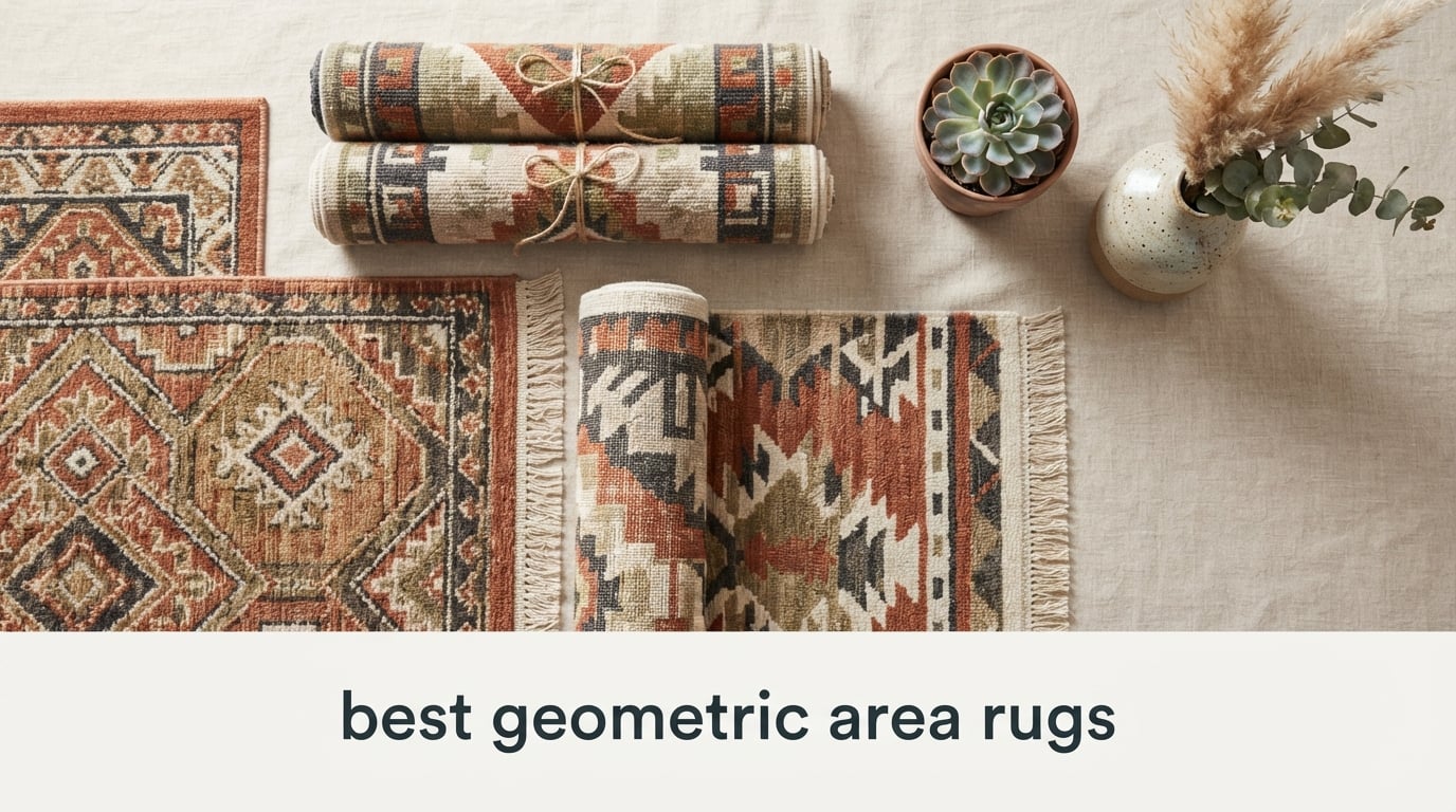 best geometric area rugs