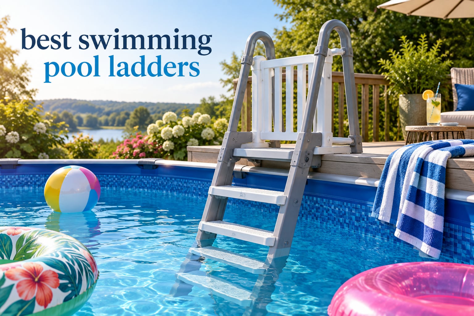 best swimming pool ladders