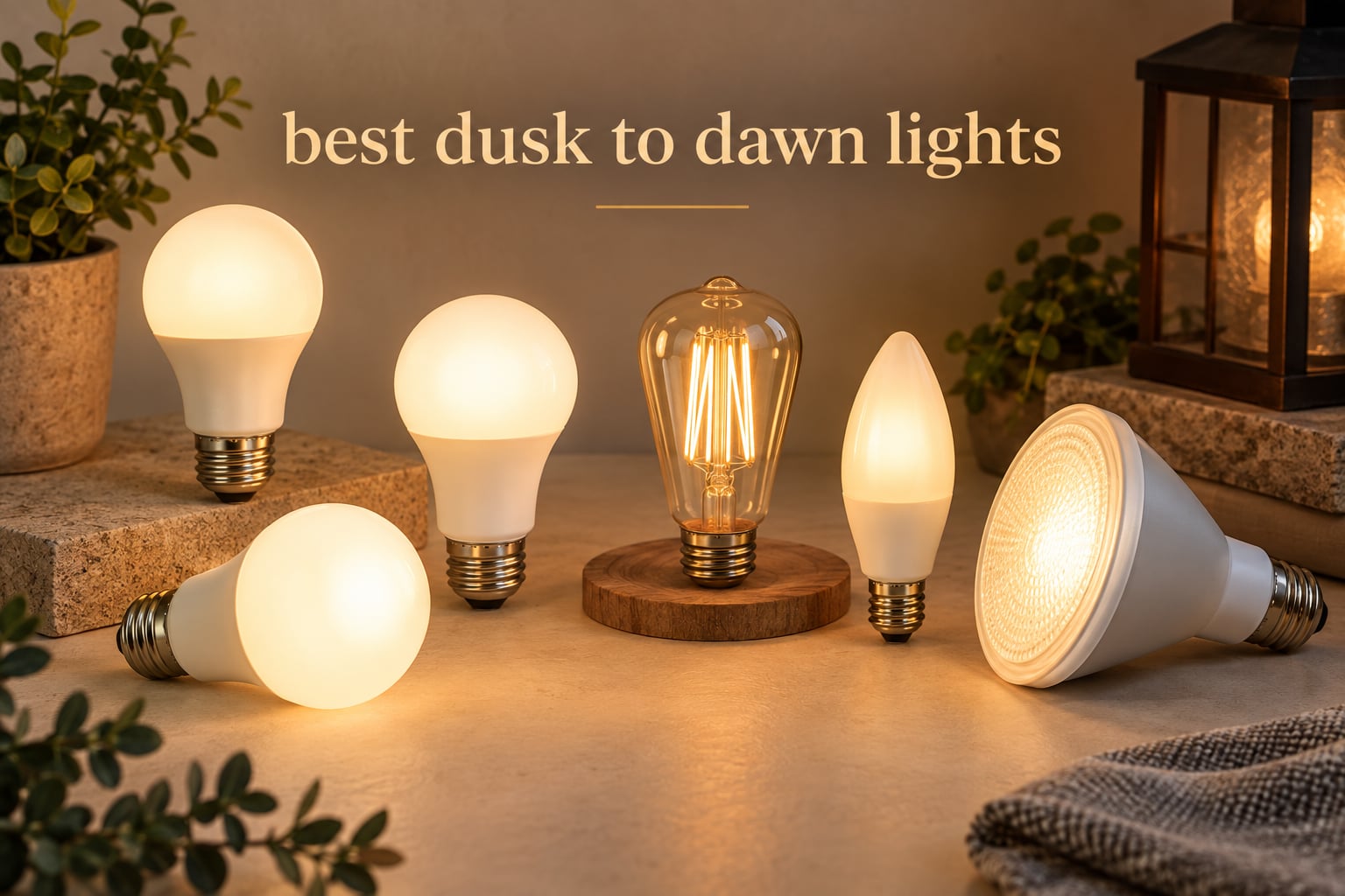 best dusk to dawn lights
